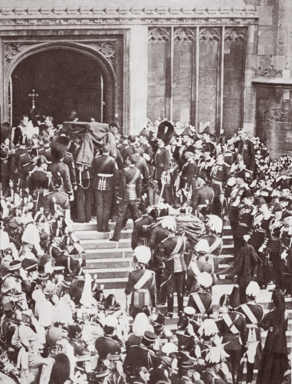 Edward VII:s begravning av English Photographer