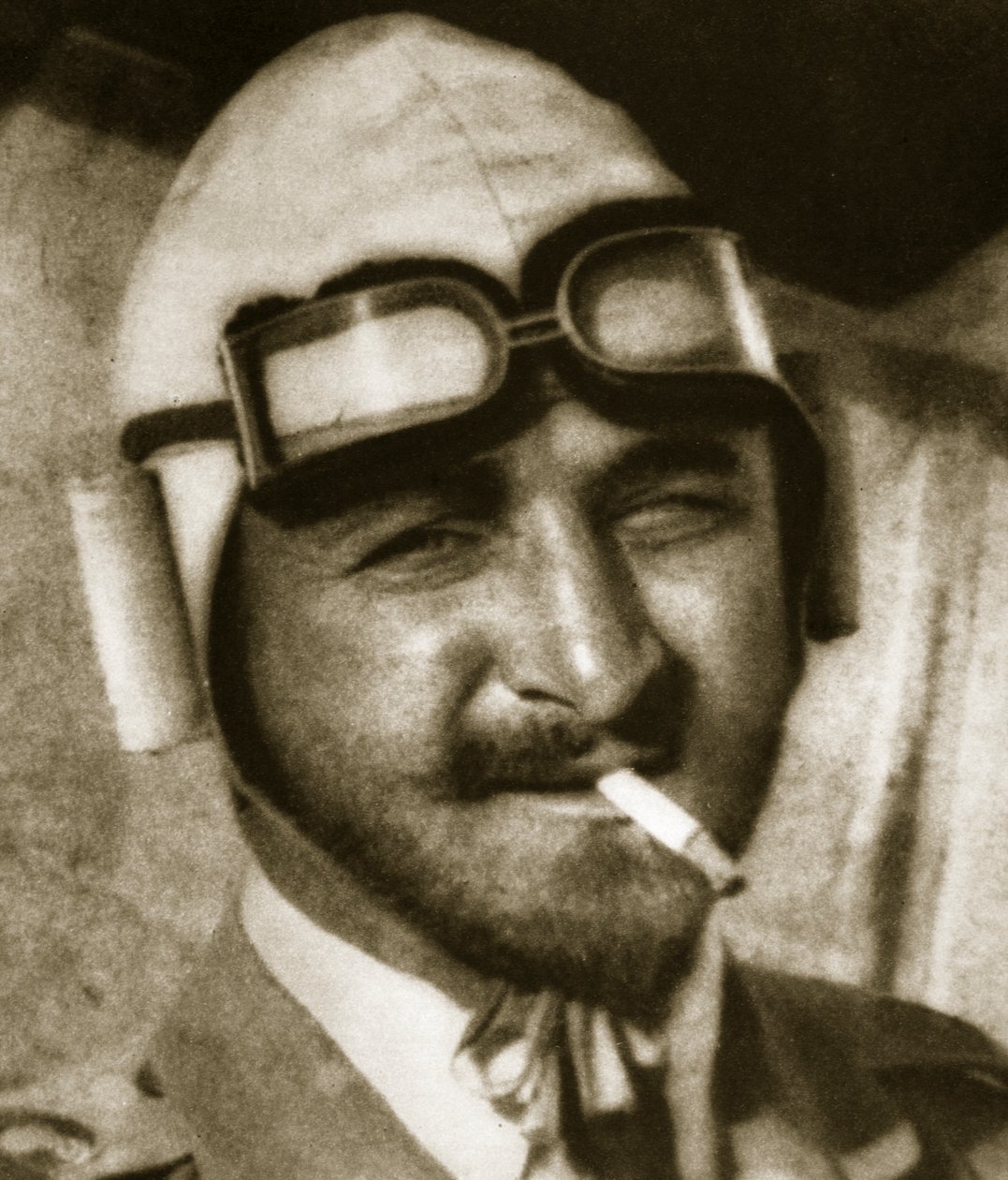 Tapper veteran från flygtjänsten (fotogravyr) av English Photographer