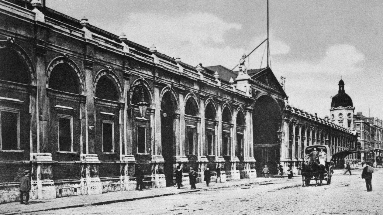 Utsikt över Smithfield Meat Market, ca 1905 av English Photographer