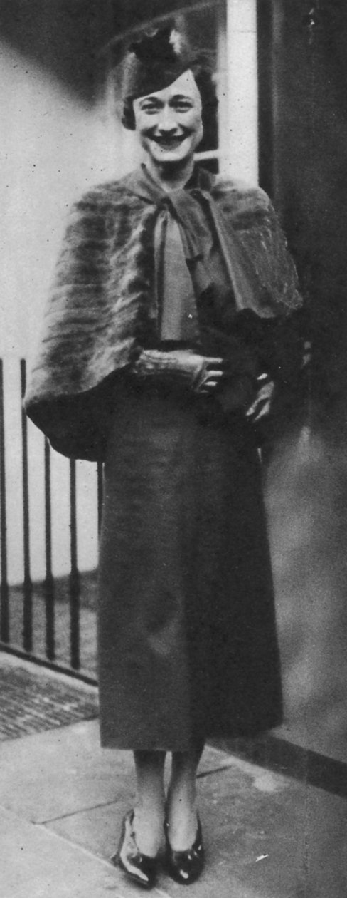 Wallis Simpson, 1936 av English Photographer