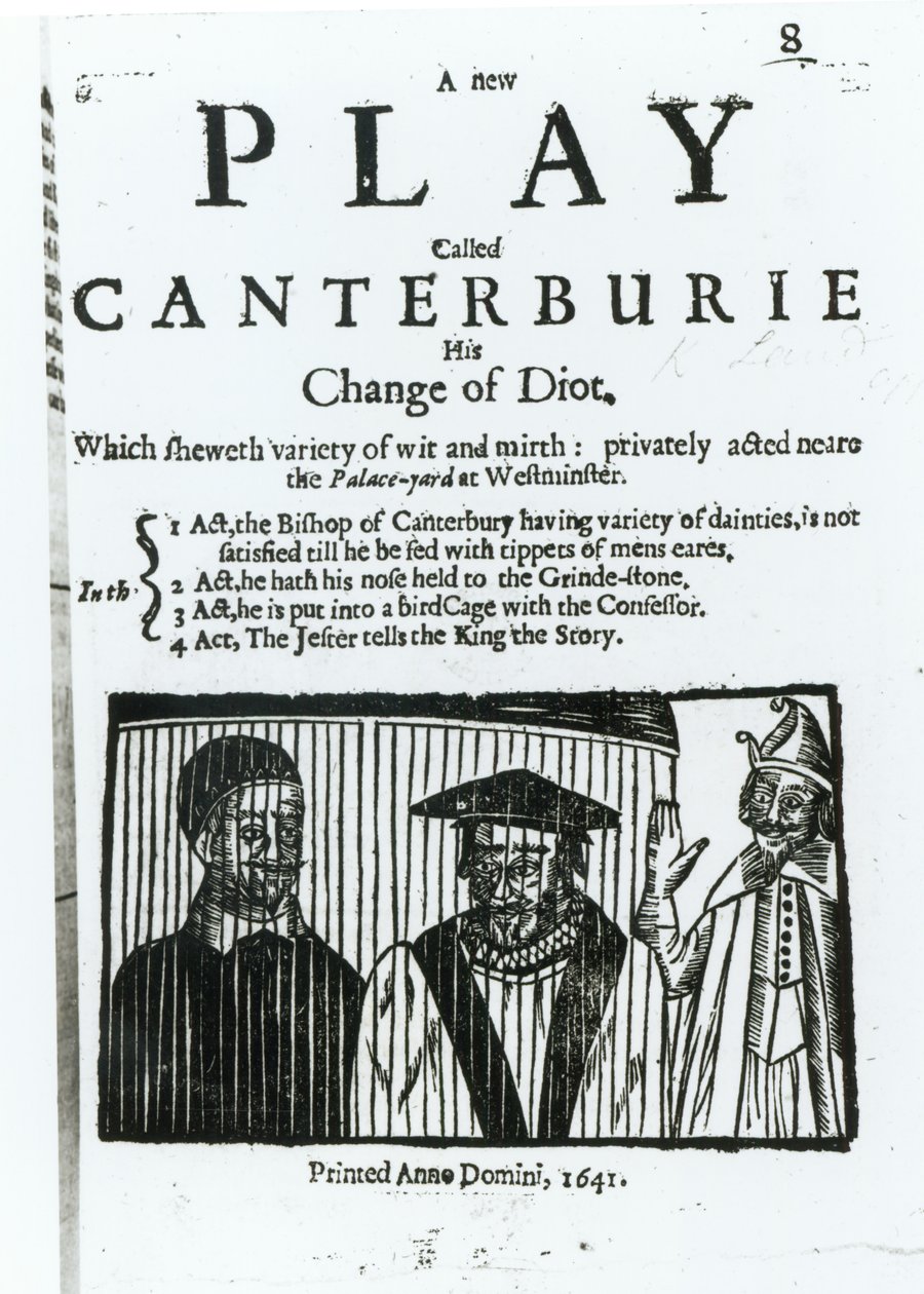 En ny pjäs kallad Canterburie, 1641 av English School