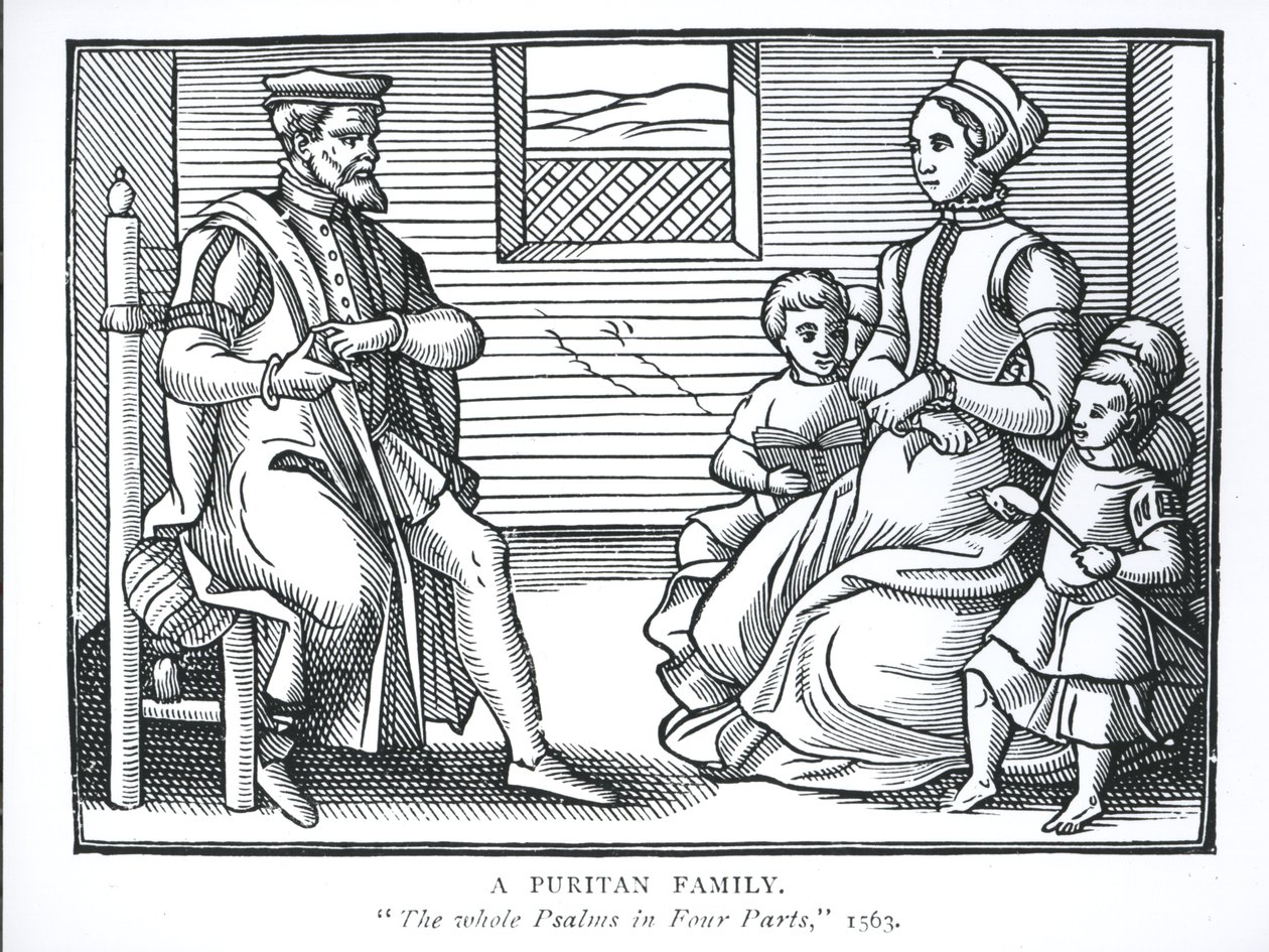 En puritansk familj, från 
