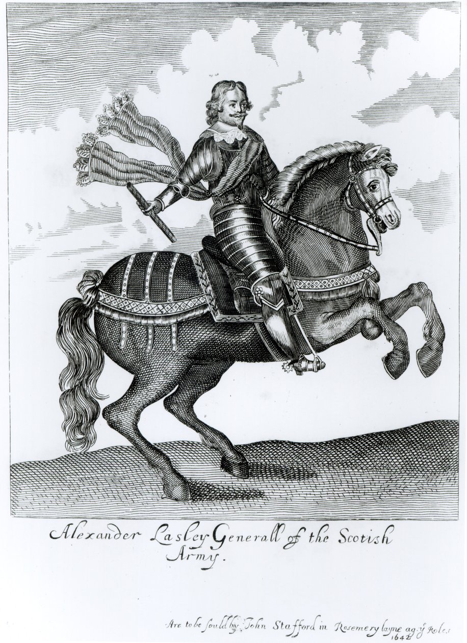 Alexander Leslie (ca. 1580-1661) 1. jarl af Leven swed av English School