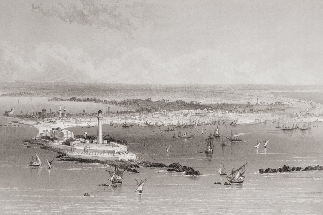 Alexandria, Egypten, 1883 av English School