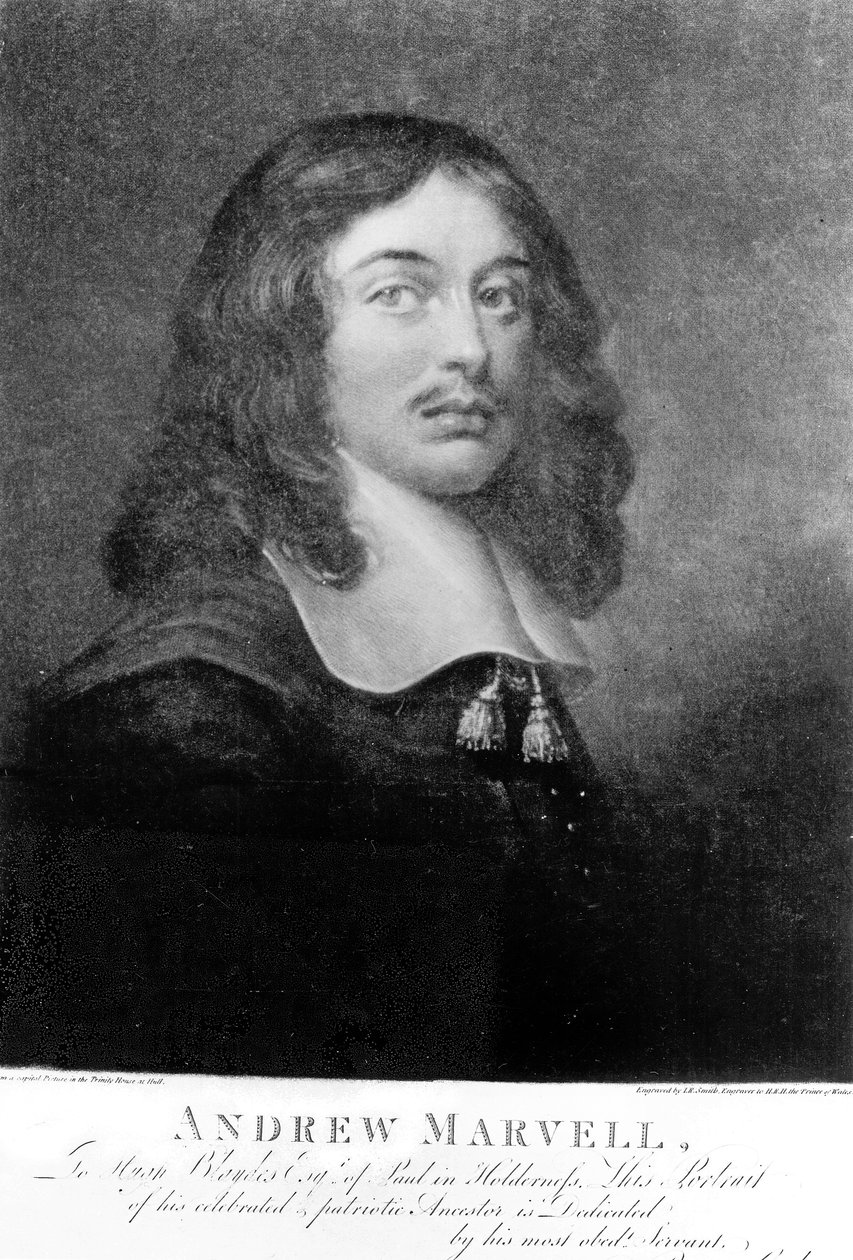 Andrew Marvell (1621-78), graverad av John Raphael Smith (1752-1812) av English School