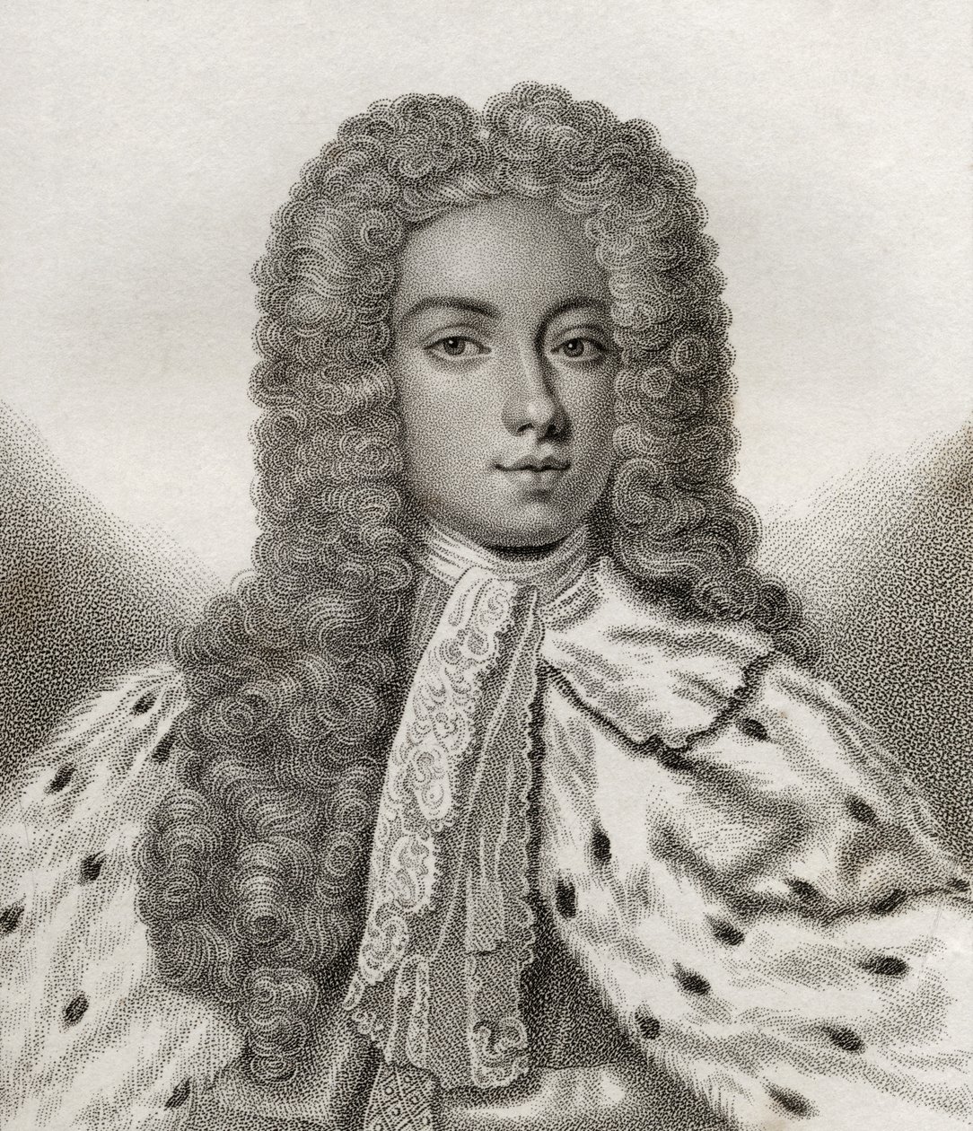 Baptist Noel, graverad av Freeman, illustration från 