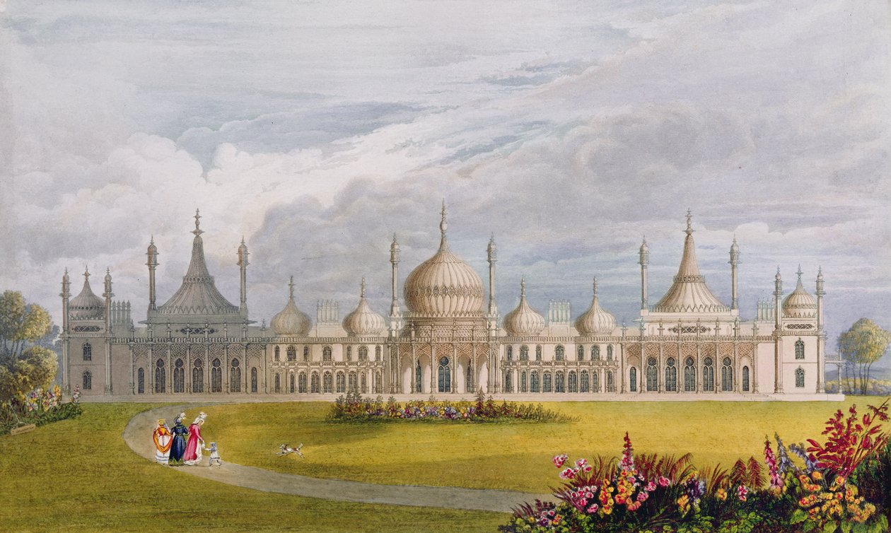 Brighton Royal Pavilion, 1800-talet av English School