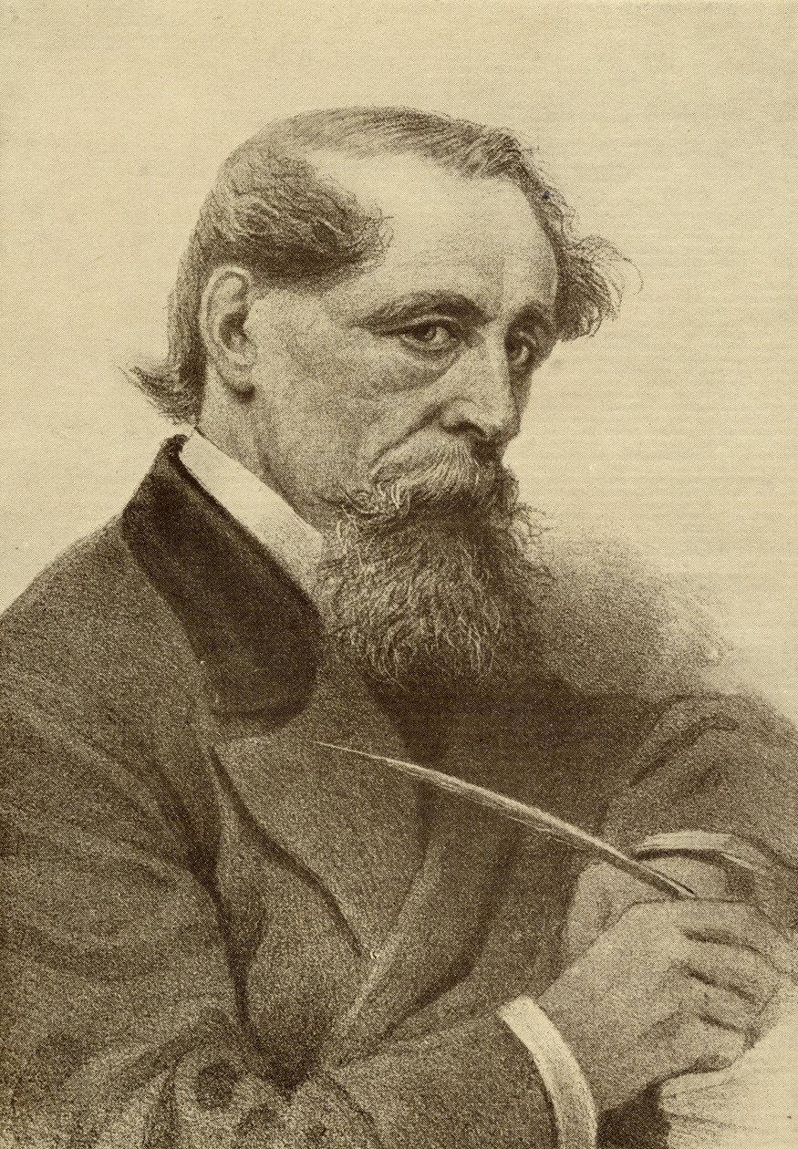 Charles Dickens (1812-70) swed av English School