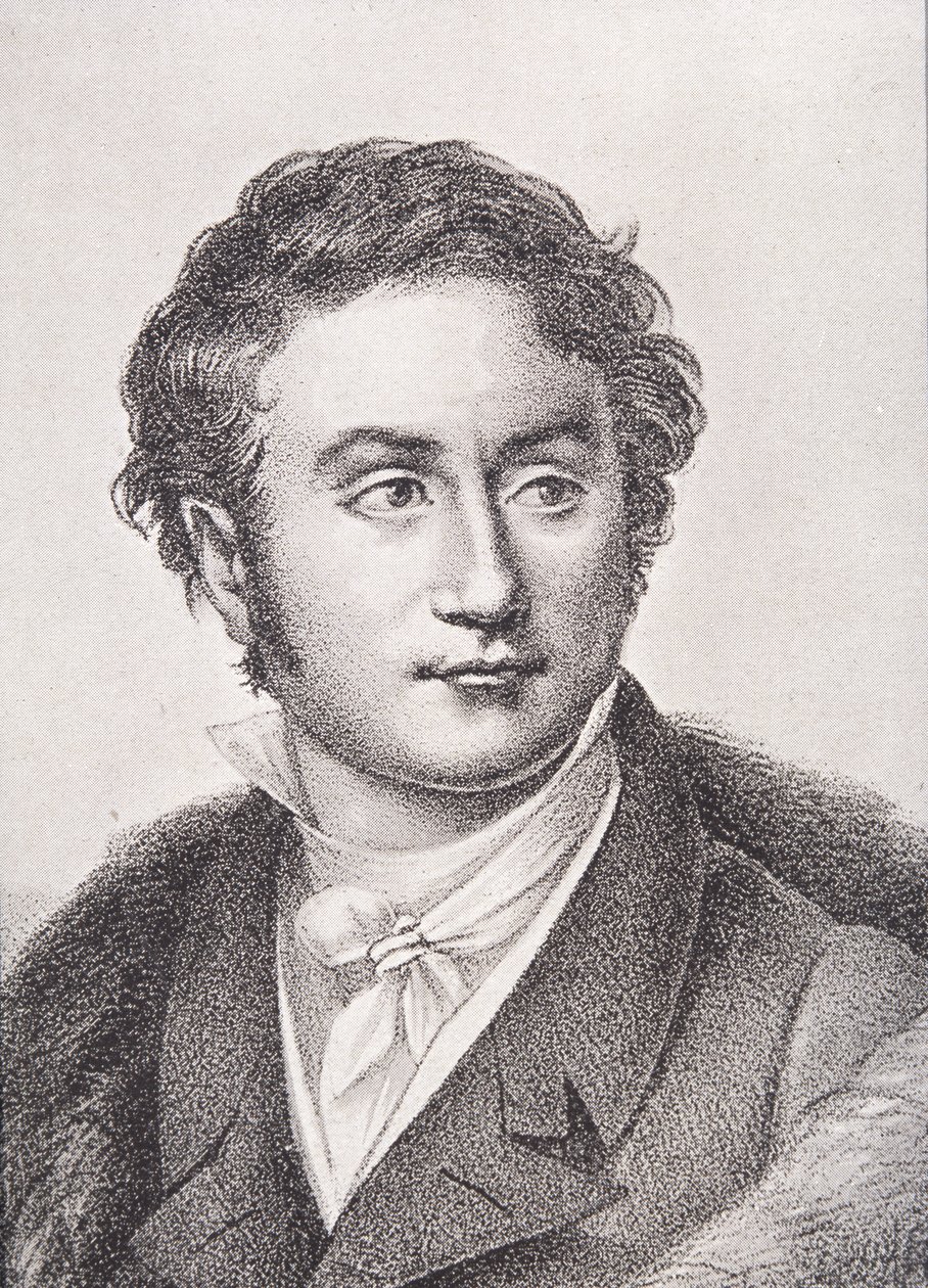Charles Nodier (1780-1844) av English School