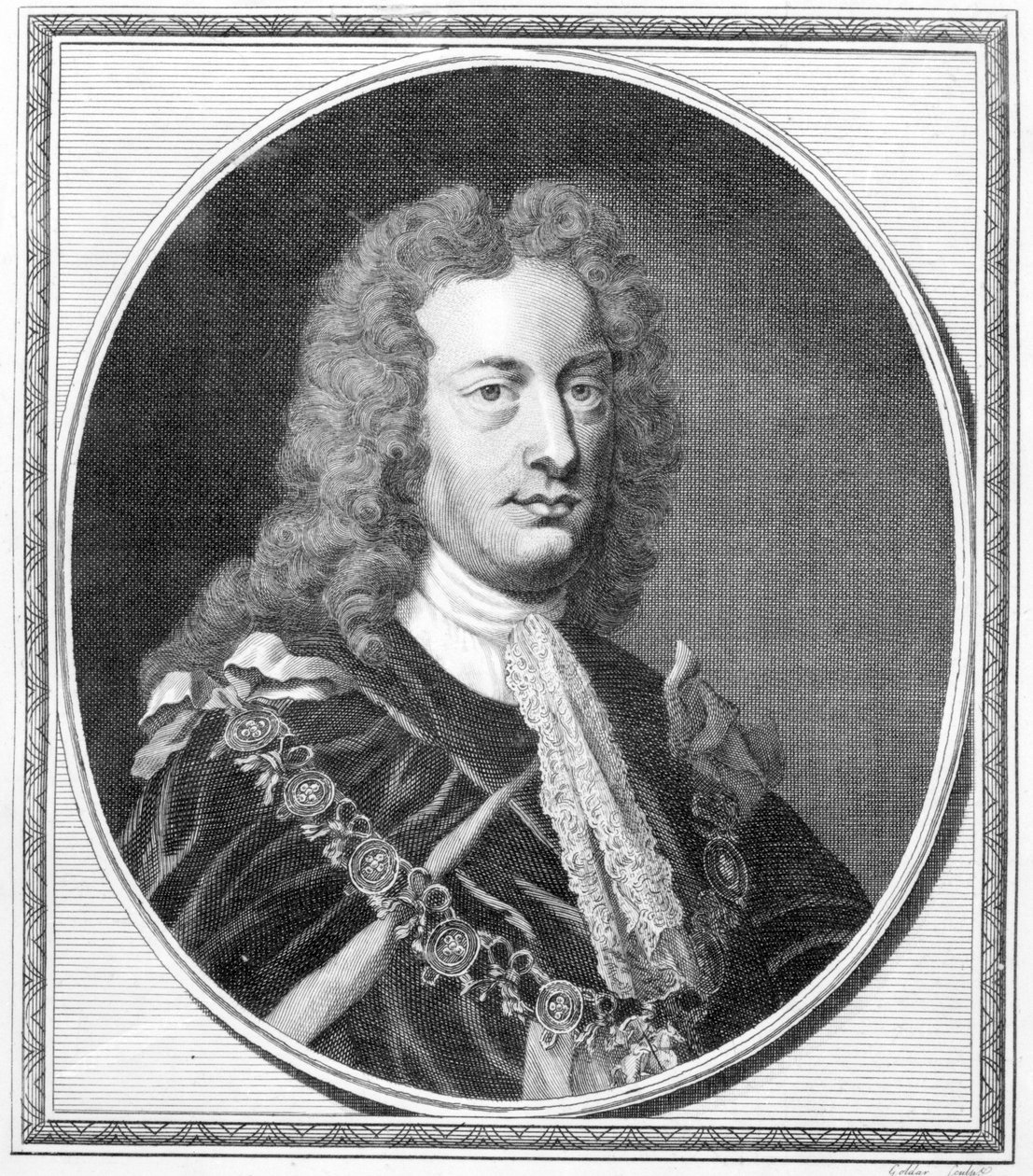 Charles Spencer, 3:e earl av Sunderland, graverad av John Golder, 1784 av English School