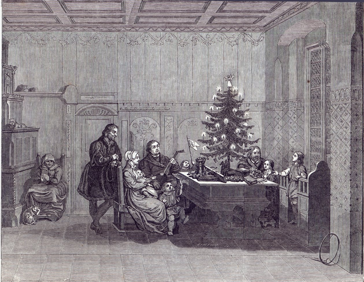 Julafton i Tyskland: Martin Luther och hans familj, från 