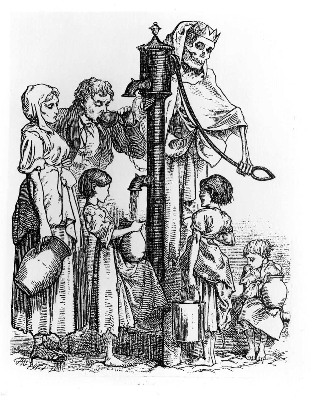 Death Dispensary, 1830 av English School