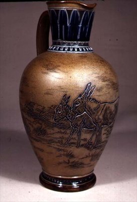 Doulton kanna (keramik) av English School