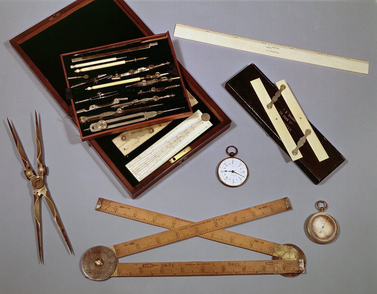 Ritinstrument som används av Isambard Kingdom Brunel av English School