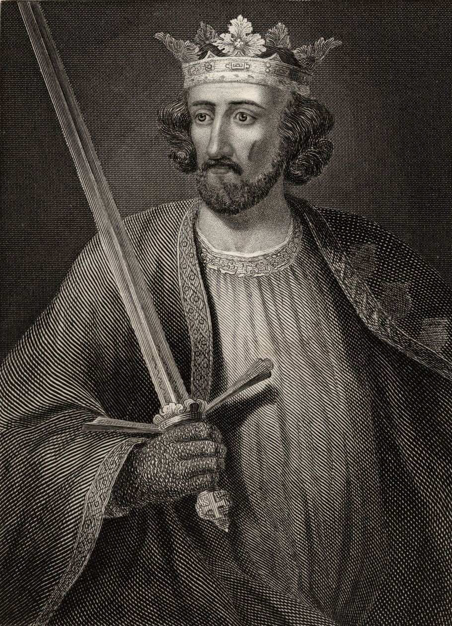 Edward I (1239-1307) kung av England av English School