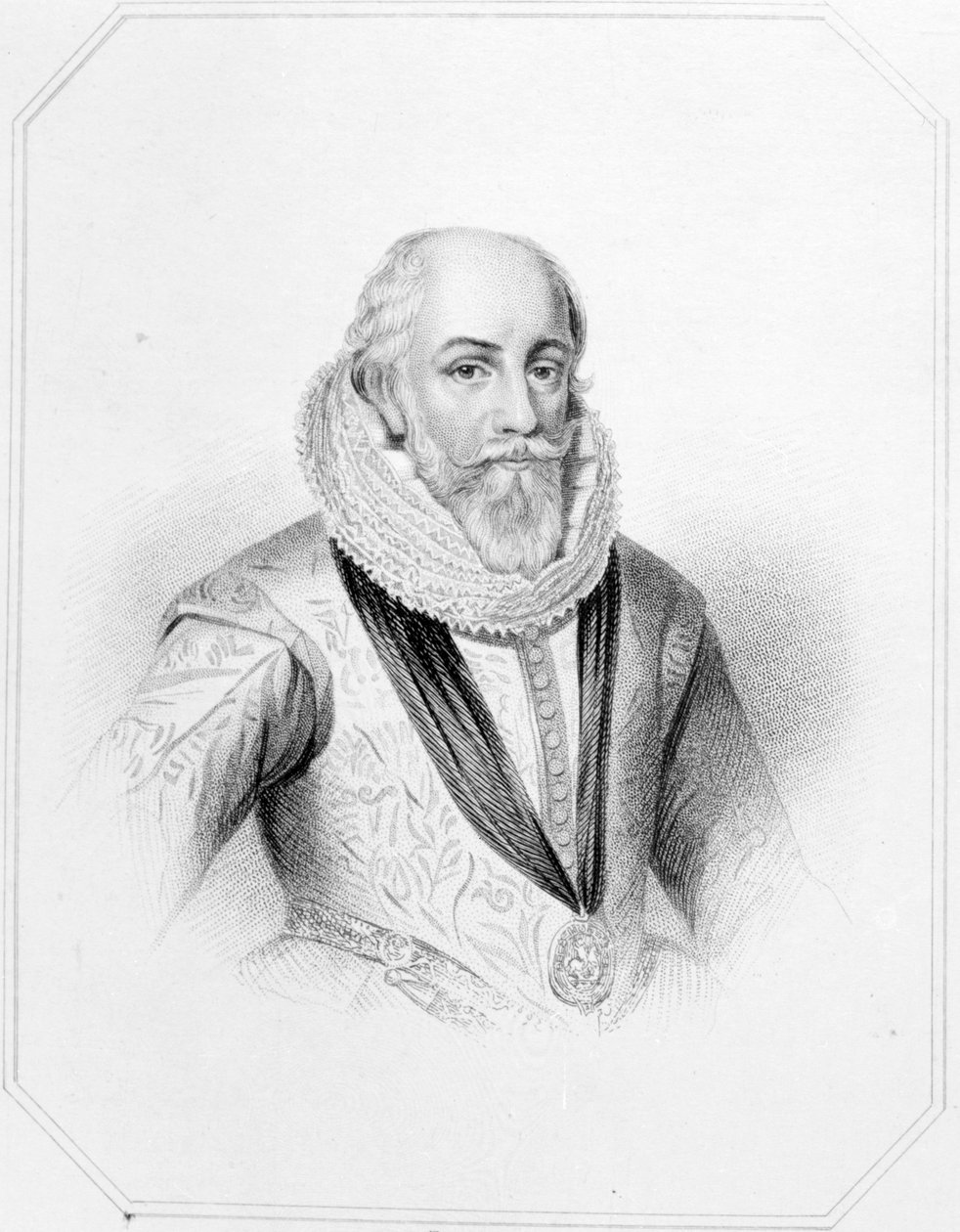 Edward Somerset, efter en gravyr från 