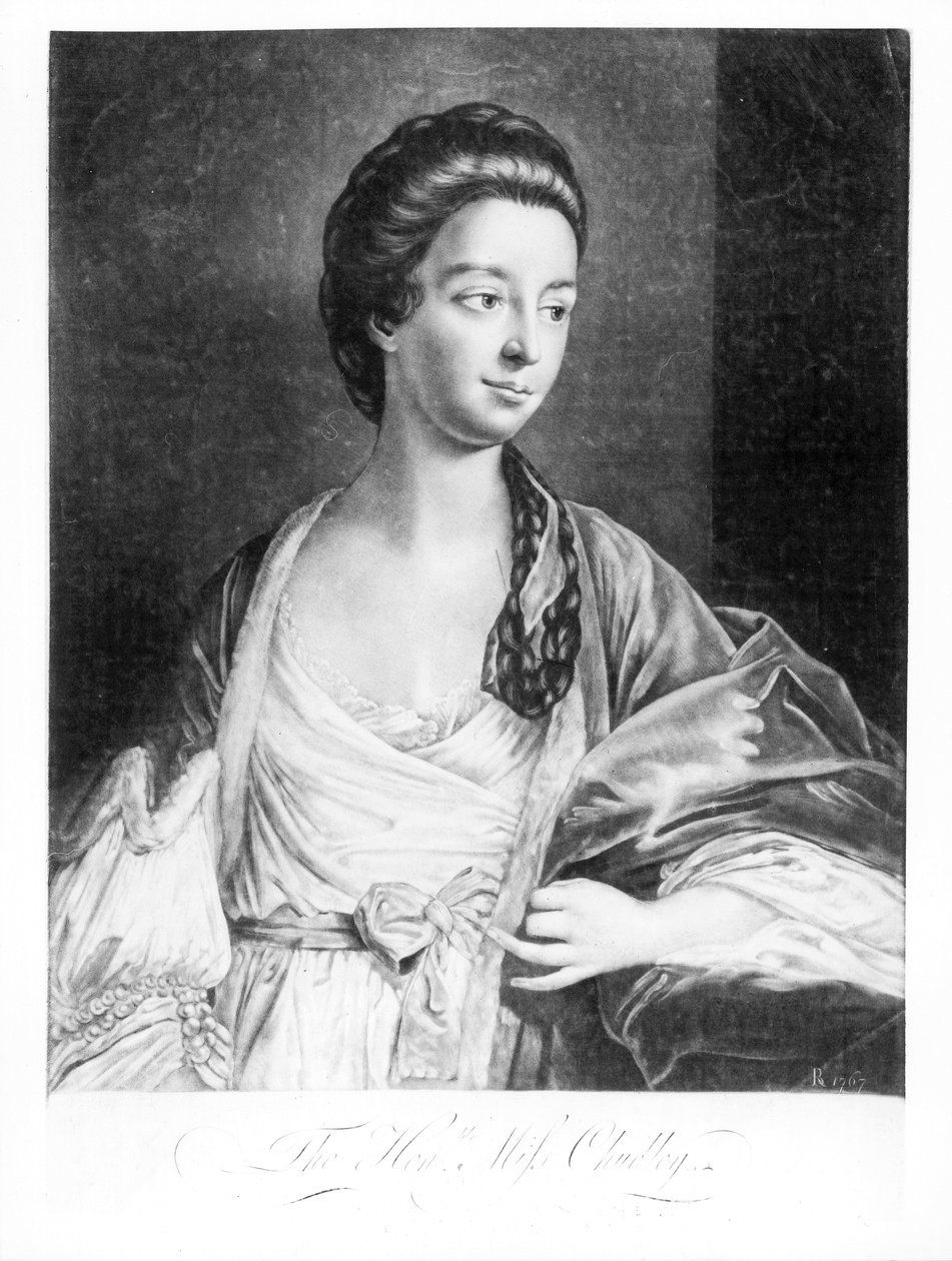 Elizabeth Chudleigh (1720-88) grevinna av Bristol och hertiginna av Kingston av English School
