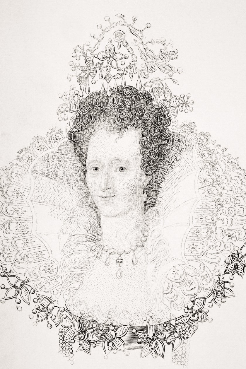 Elizabeth I, illustration från 