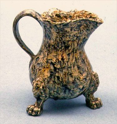 Engelsk gräddkanna, ca 1750 (agatgods) av English School