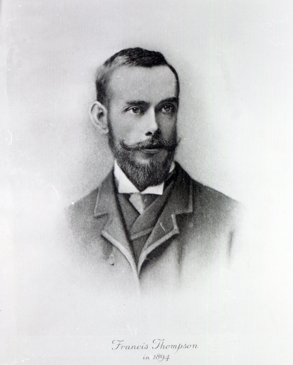 Francis Thompson, graverad av Emery Walker, 1894 av English School