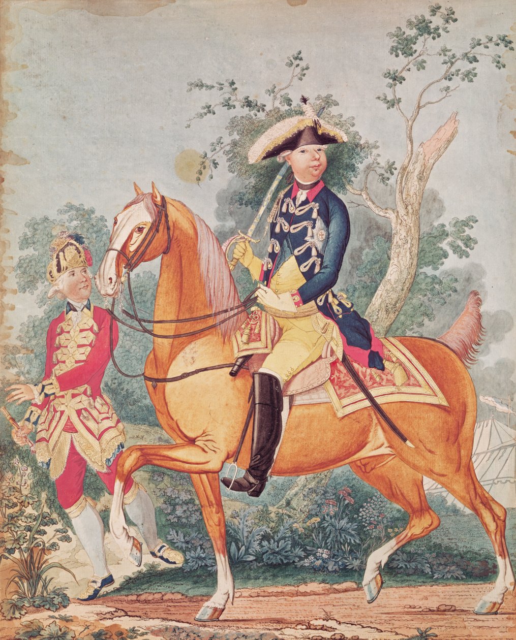 Fredrik, hertig av York, 1795 av English School