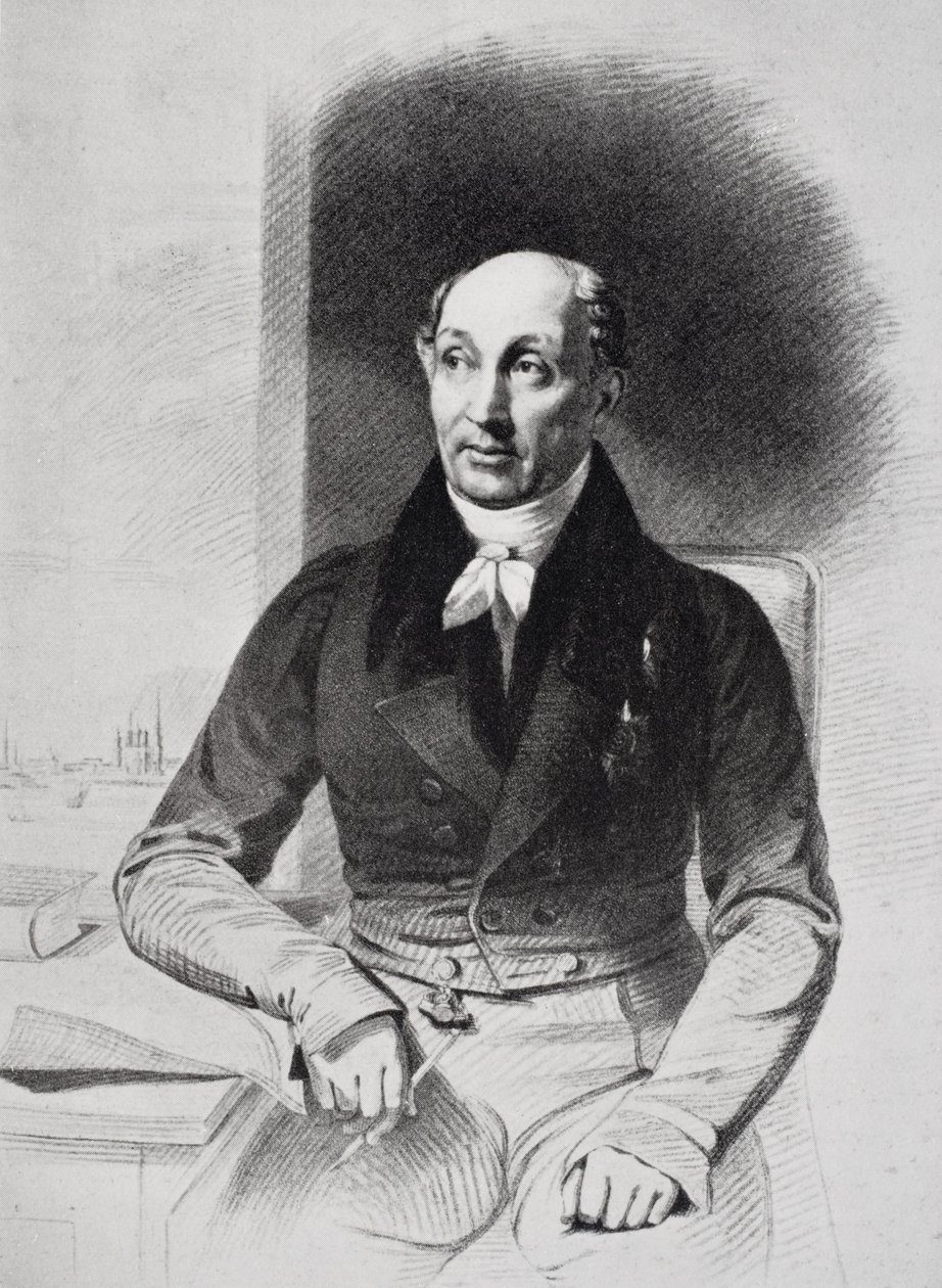 George Dawe (1781-1829) från "The Life of Charles Lamb, Volume I" av E.V. Lucas, publicerad 1905 av English School