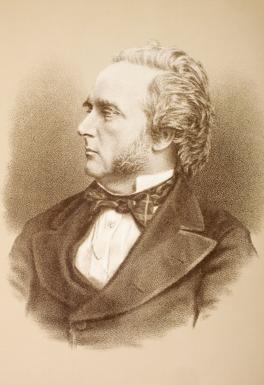 George John Douglas Campbell, 8:e hertig av Argyll, c.1890 av English School
