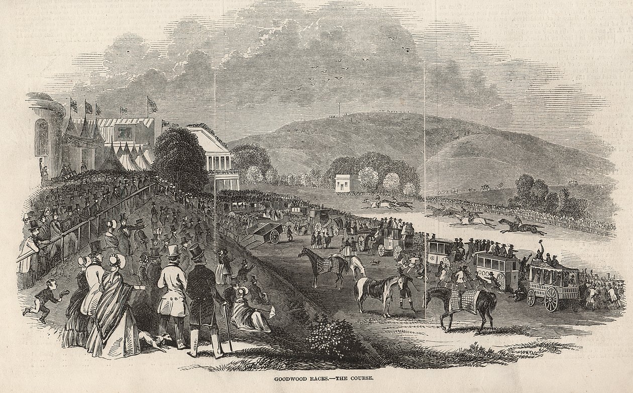 Goodwood Races: the Course, från 