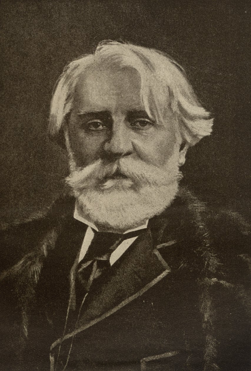 Ivan Sergeevich Turgenev (1818-83) av English School