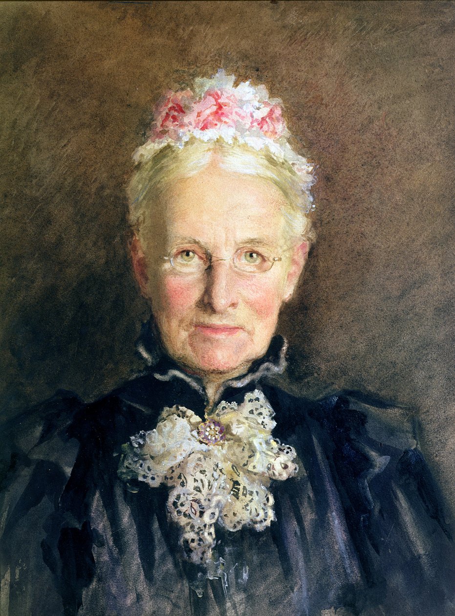 Jane Barnard (1832-1911) c.1892 av English School