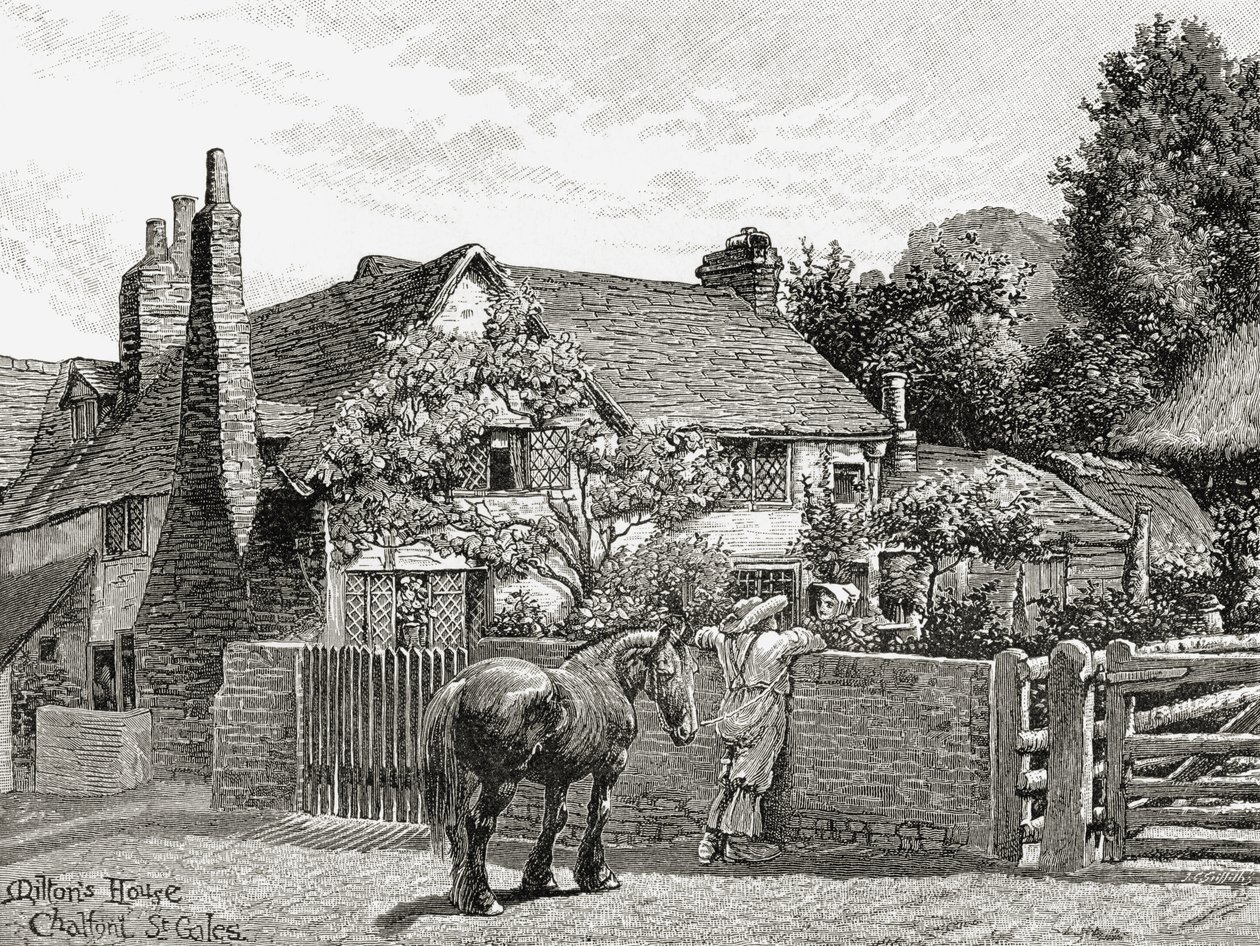 John Miltons hus, Chalfont St. Giles, från 