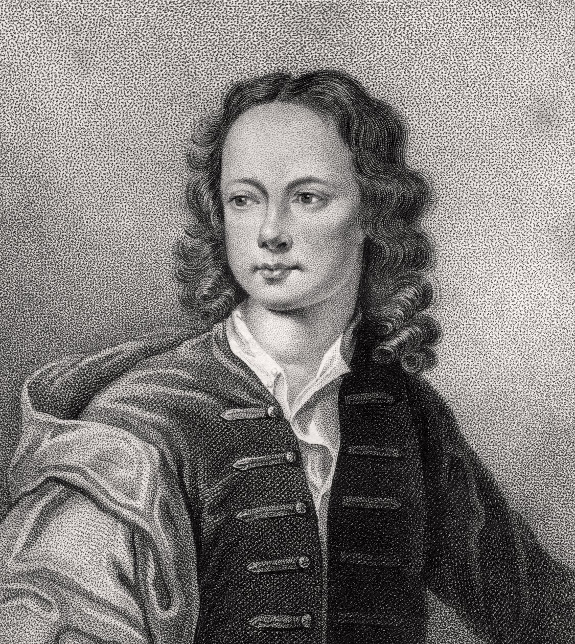 John Poulett, illustration från 