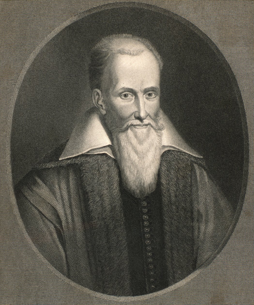 Joseph Justus Scaliger (1540-1609) från "Gallery of Portraits", publicerad 1833 av English School