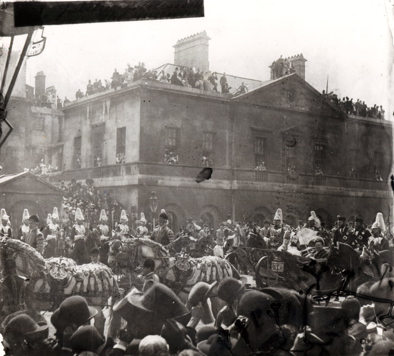 Jubilæumsprocession i Whitehall, 1887 swed av English School