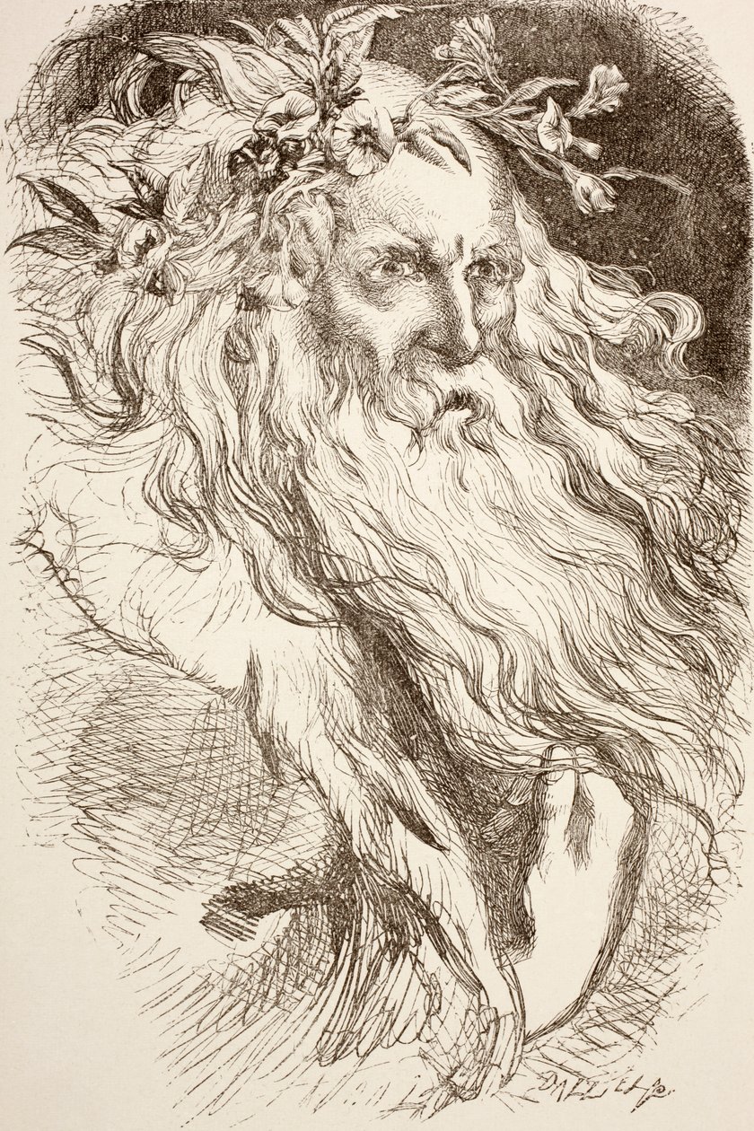 Kung Lear, 1890 av English School