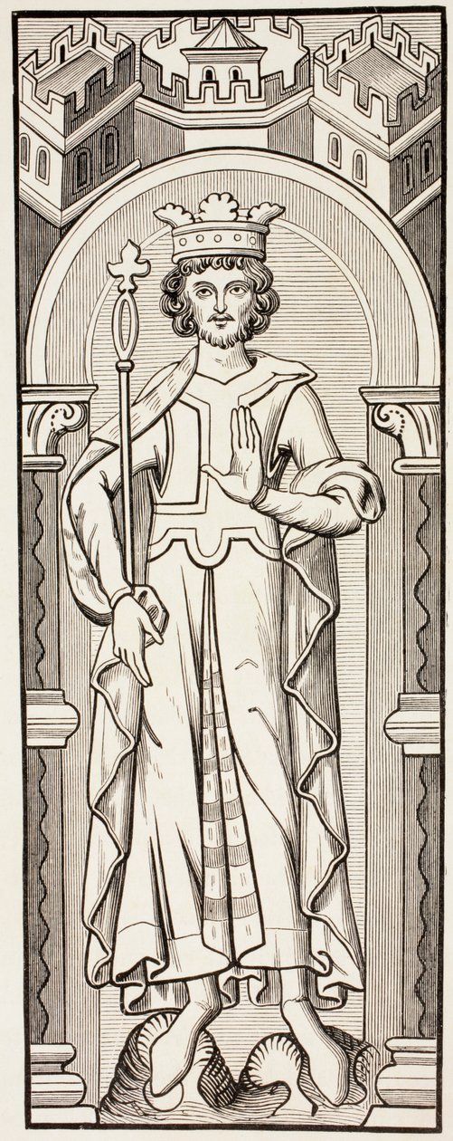 Kung Filip III av Frankrike, ca 1880 av English School