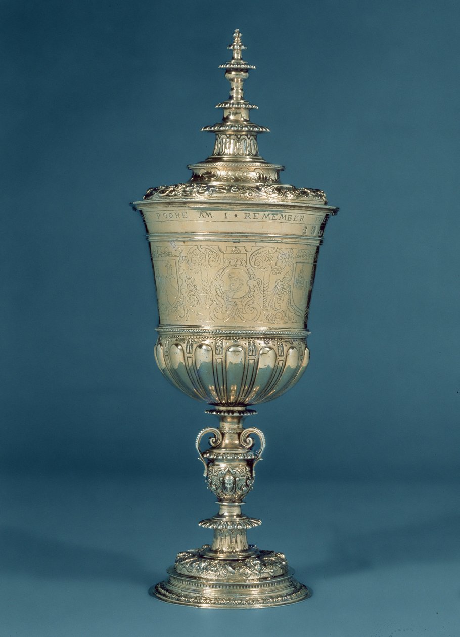 Lambard cup, London, 1578 (silver) av English School