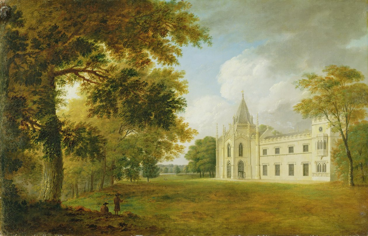 Lee Priory, Kent, c.1800 swed av English School