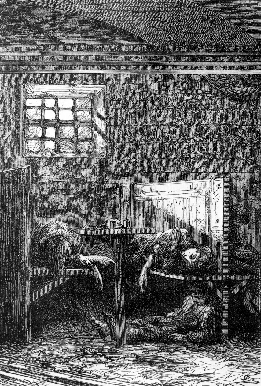 Little Sleeping Vagabonds, illustration från 