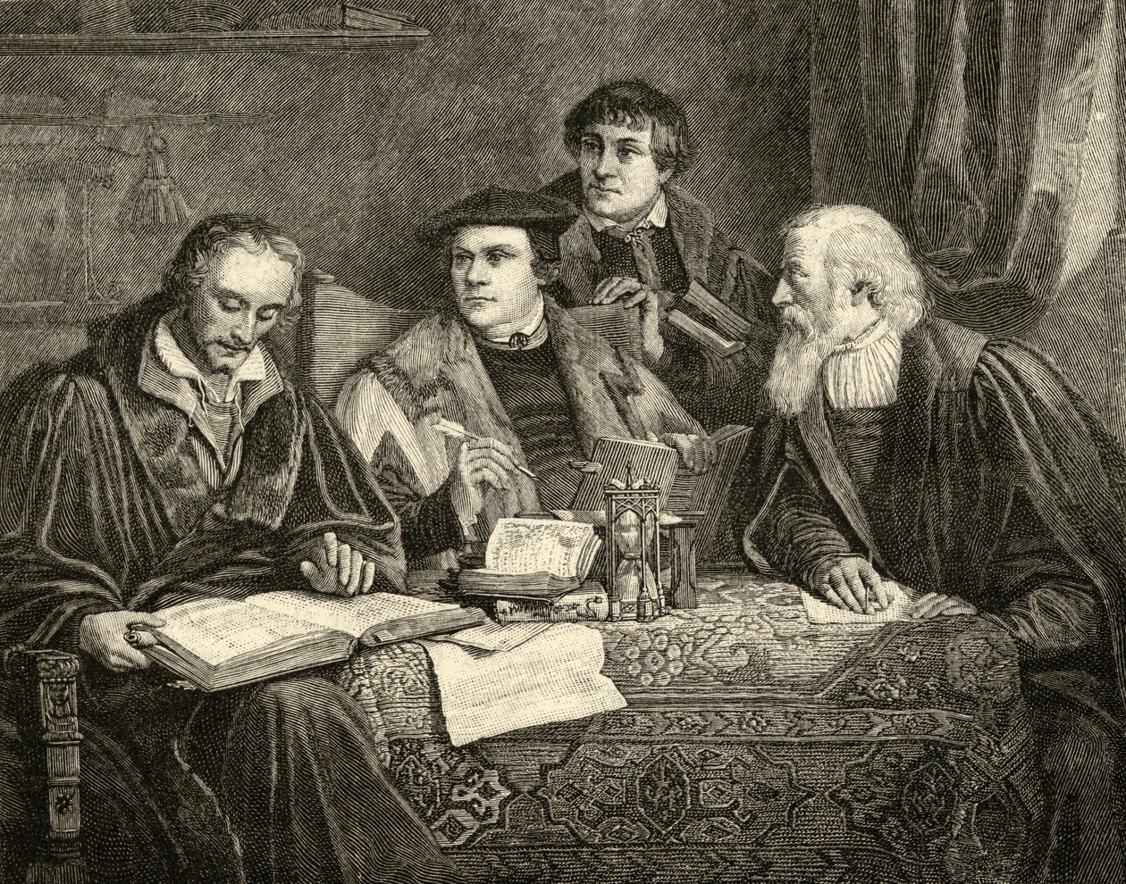 Luther (1483-1546) Melancthon (1497-1560) Pomeranus (1485-1558) och Cruciger (1504-48) översätter bibeln av English School