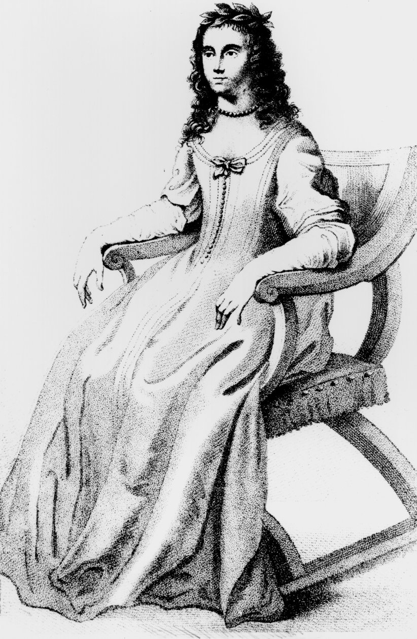 Margaret Cavendish, hertiginna av Newcastle (1624-74) av English School