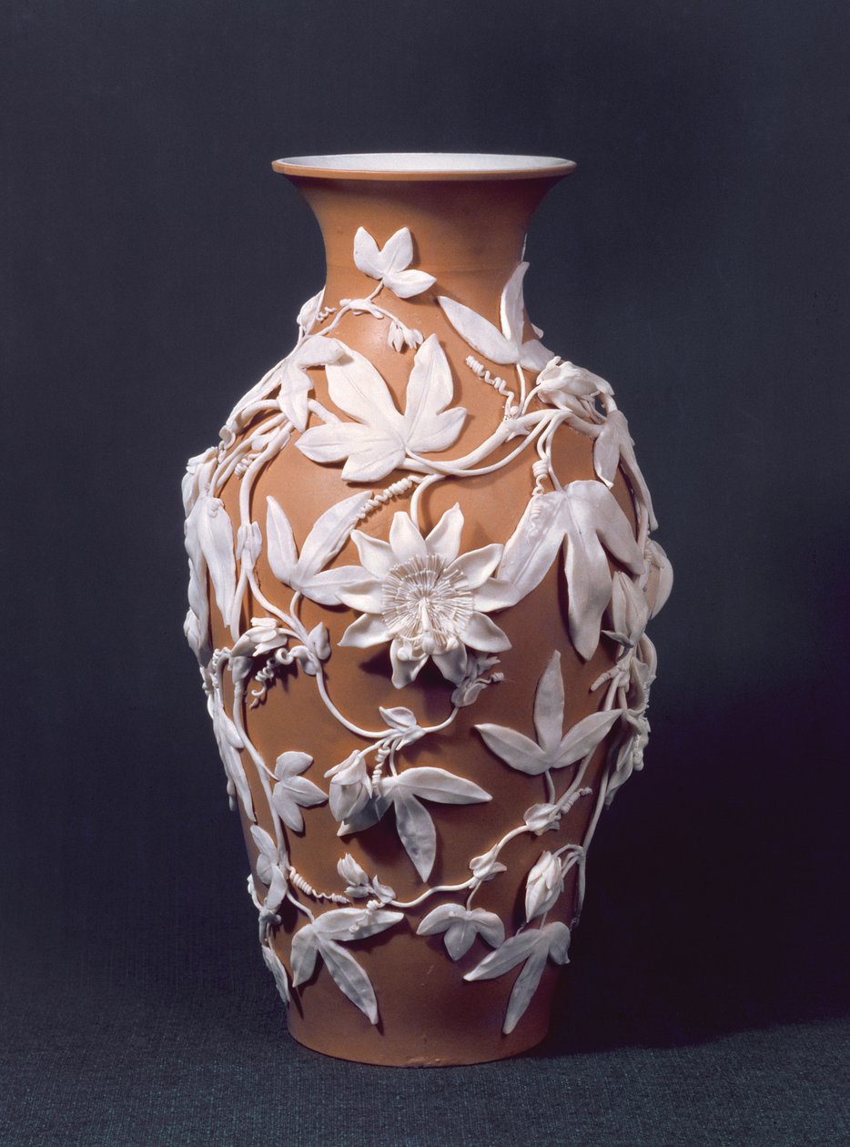 Minton Parian Ware vas, 1894 (keramik) av English School