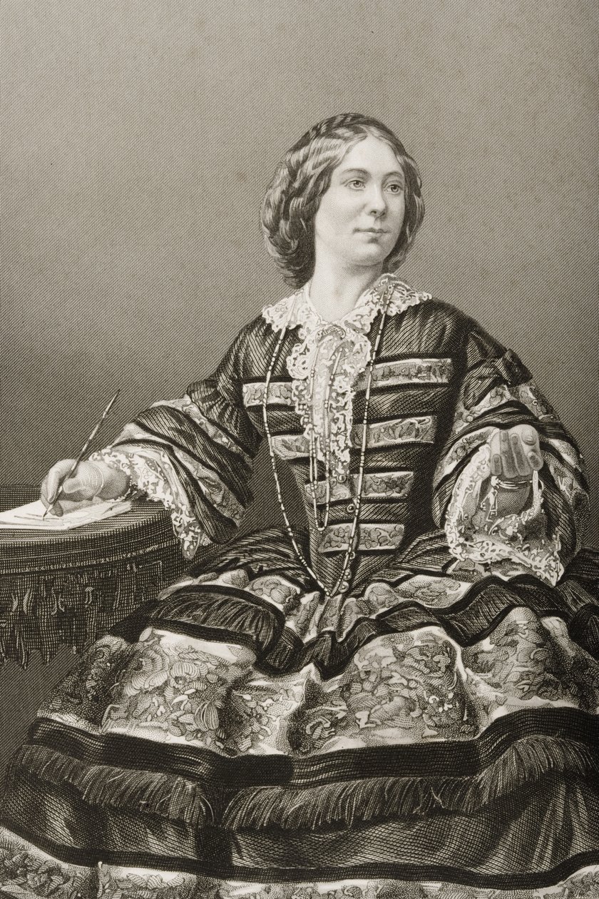 Miss Amy Sedgwick (1830-97) av English School