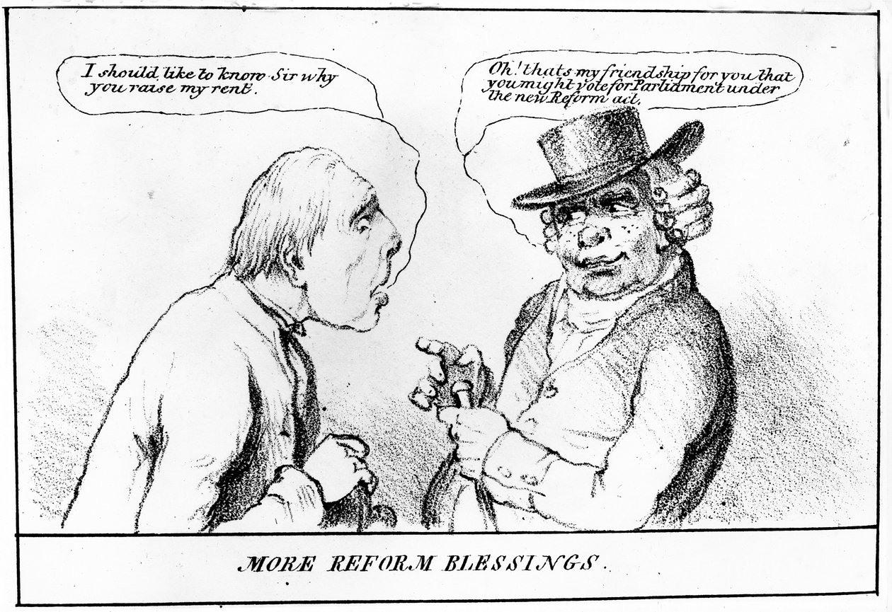 Fler reformvälsignelser, 1832 av English School