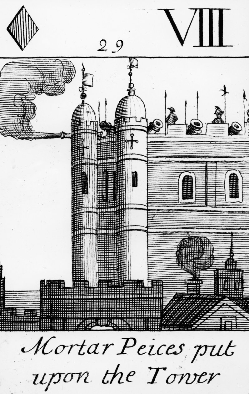 Mortelbitar sätts på Tower of London av English School