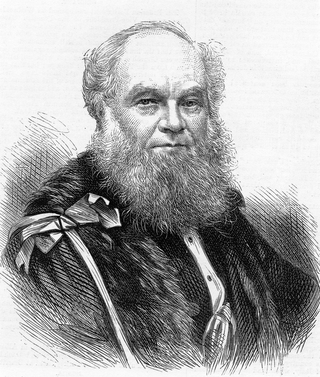 Alderman och sheriff Whetham, illustration från "The Illustrated London News", 1873. av English School