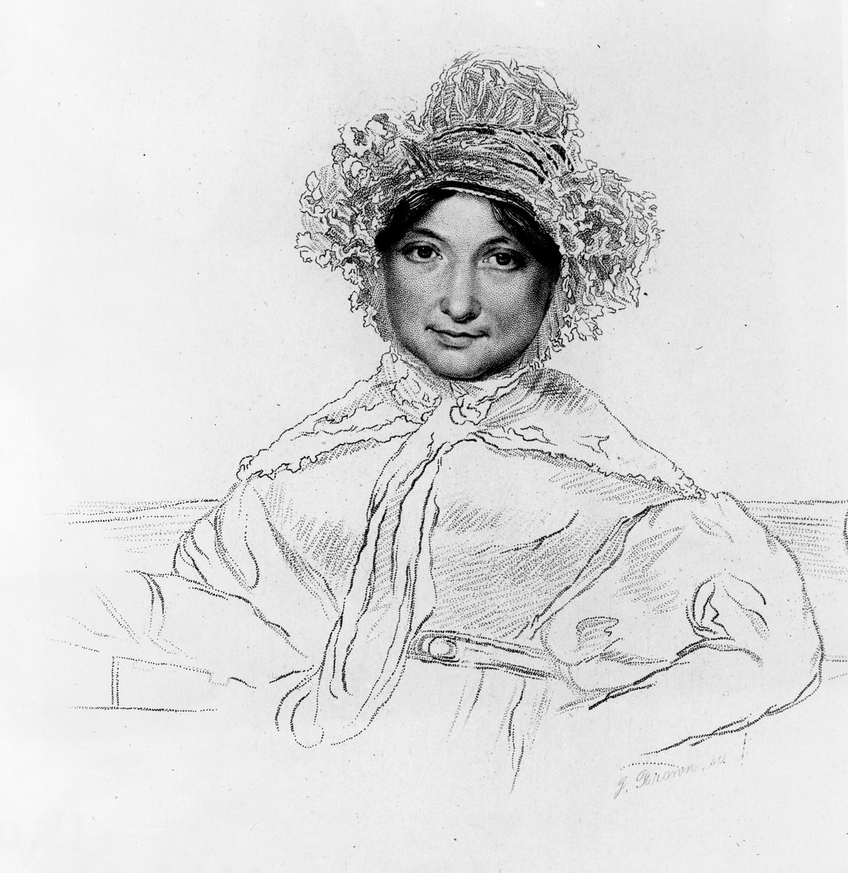 Mrs Frances Trollope, frontispice för 