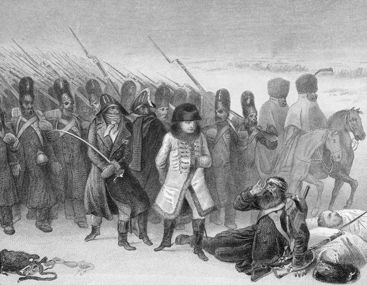 Napoleons tilbagetog fra Rusland i 1812 swed av English School