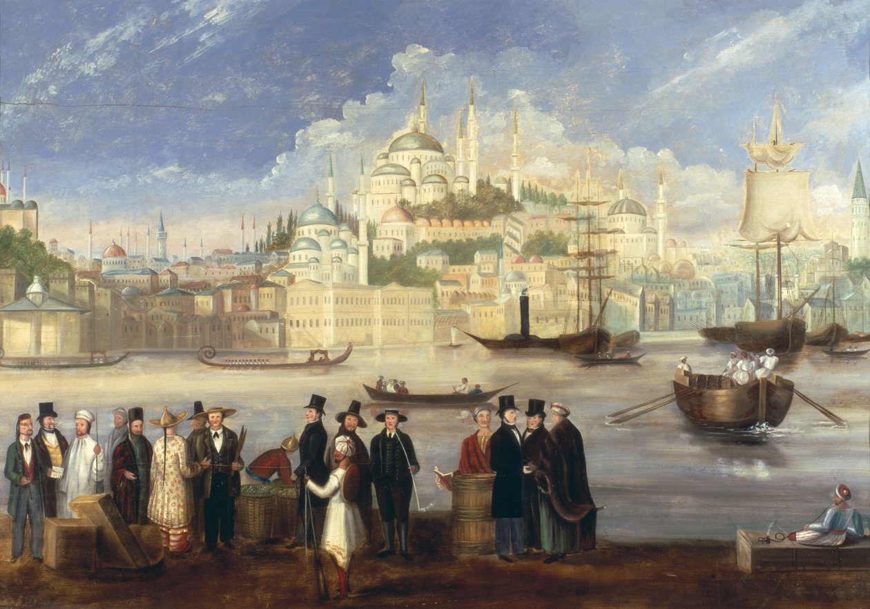 På Bosporen, Istanbul av English School