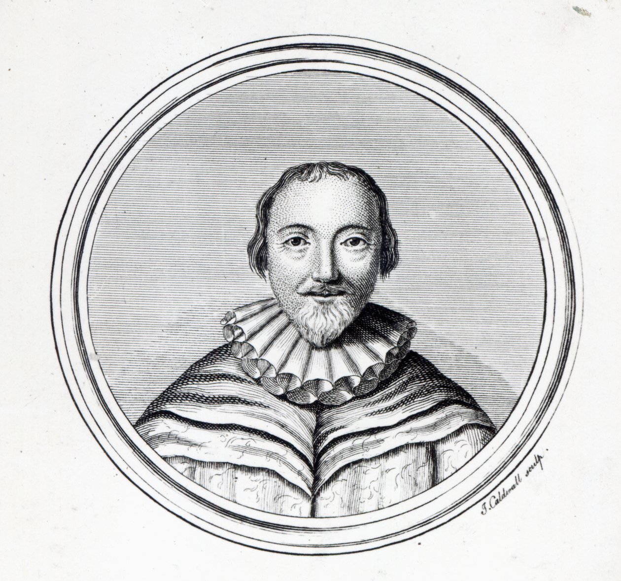Orlando Gibbons, graverad av J. Caldwall av English School